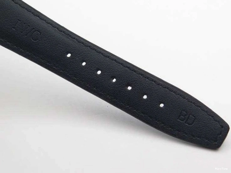 MIROTIME 0408 Portuguese Real PR Real Annual Calendar IW5035 YLF 1:1 Best Edition Black Dial On Leather Strap A Soft 7240